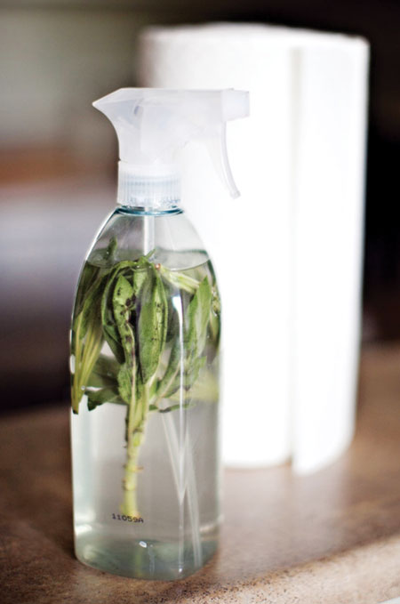 This four ingredient household cleaner smells great.